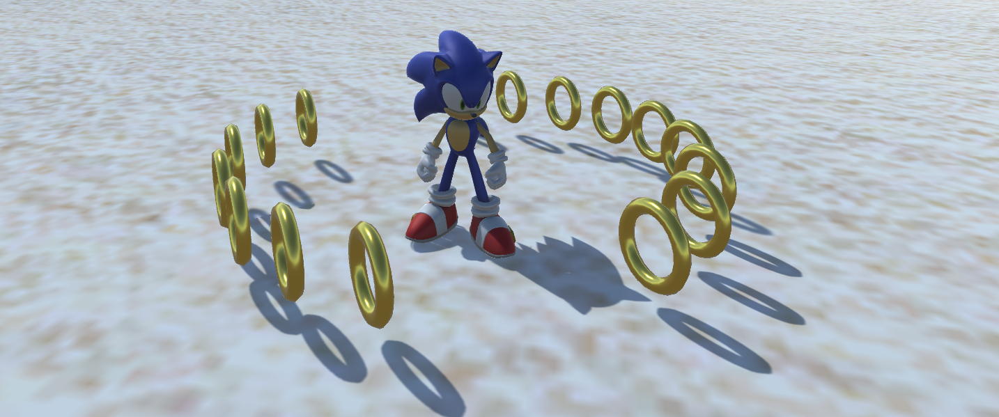 Sonic and rings