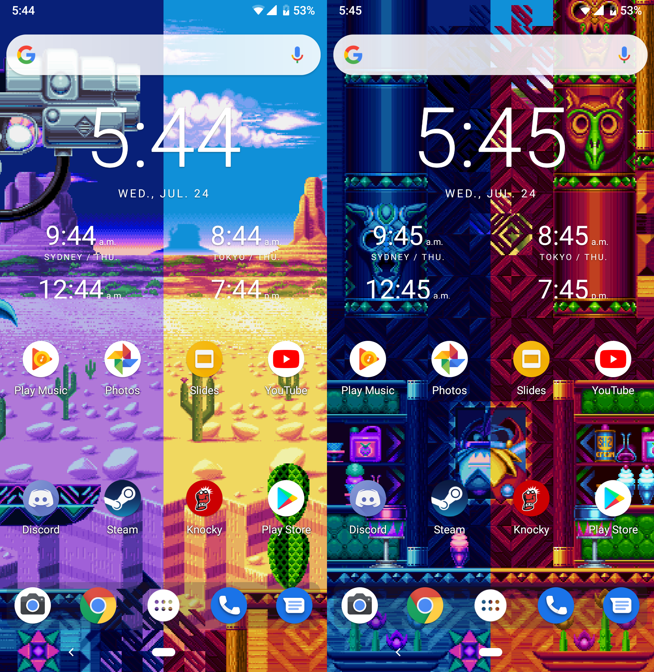 Sonic Mania Project: LWM (Live Wallpaper Maker) for Android