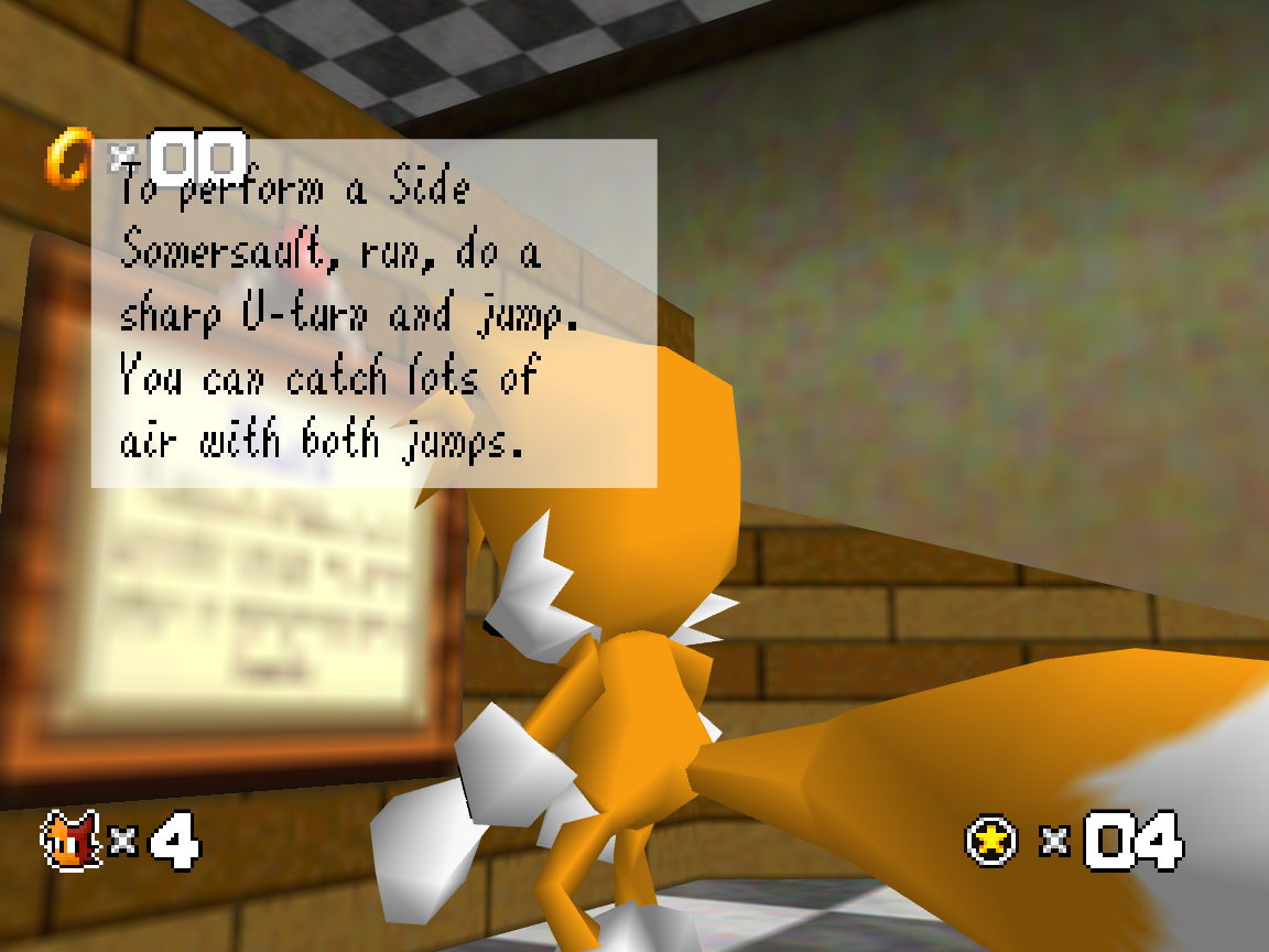 Sonic The Hedgeblog on X: 'Tails 64 Revamped' by @legony64 - a hack of ' Super Mario 64'! @SAGExpo    / X