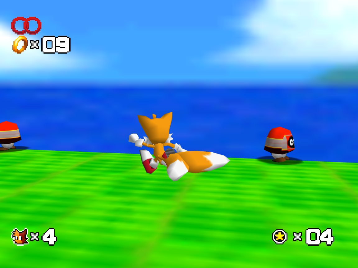 Sonic The Hedgeblog on X: 'Tails 64 Revamped' by @legony64 - a hack of ' Super Mario 64'! @SAGExpo    / X