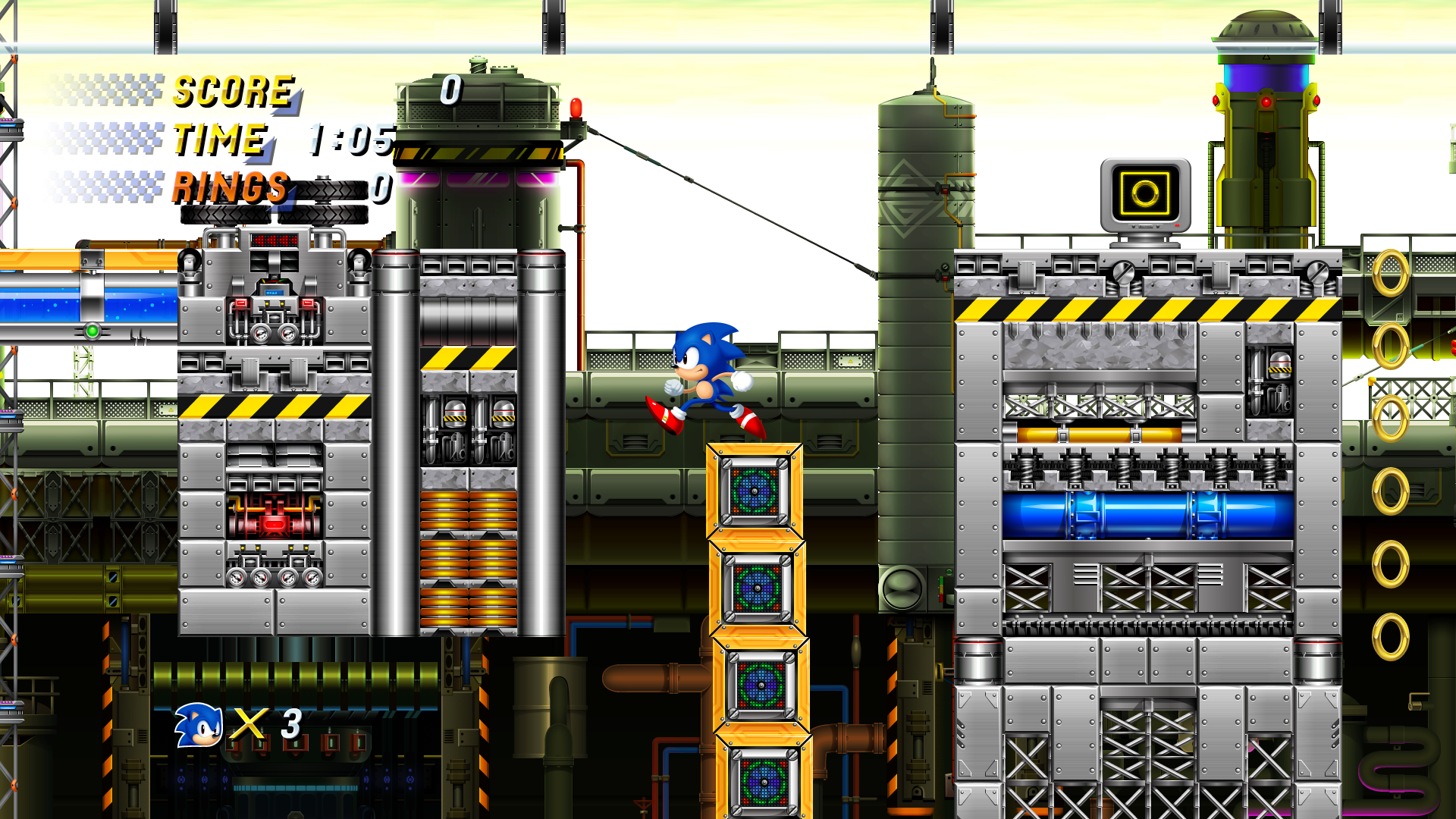 Sonic 2 HD (Demo 2.0) - Full Playthrough 