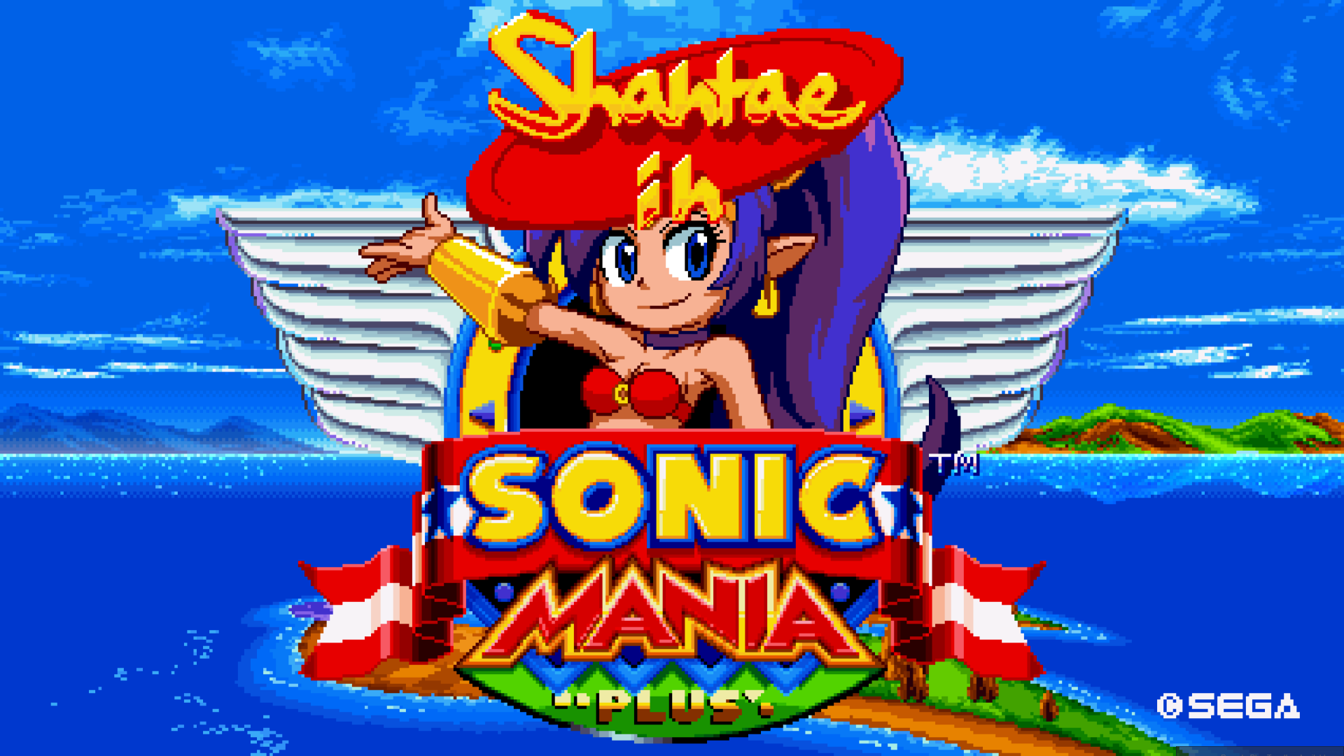 Shantae in Sonic Mania Plus!
