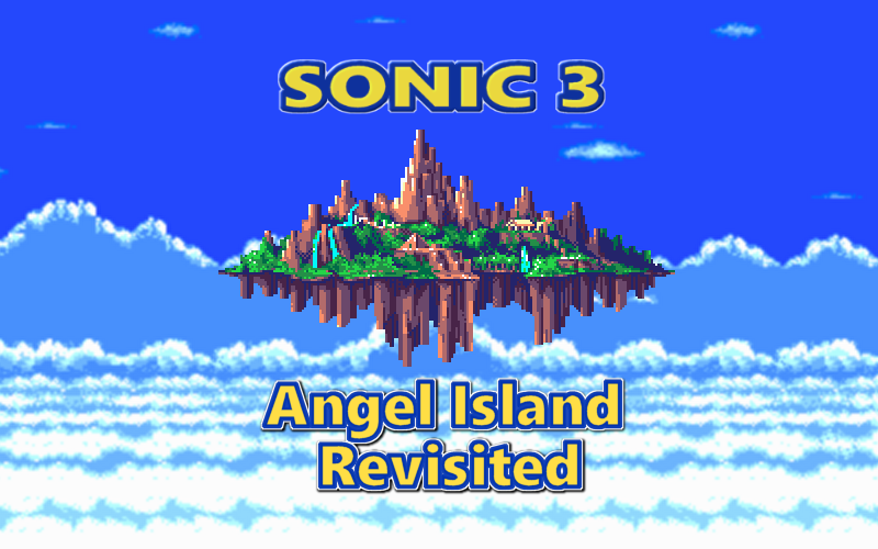Island zone. Остров ангела Sonic 3. Соник 3 остров ангелов. Sonic 3 an Knuckles остров ангела. Зона остров ангела из Соника.