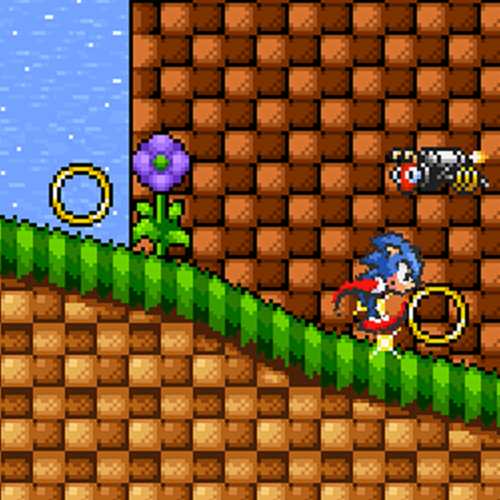 SONIC IN SUPER MARIO WORLD free online game on